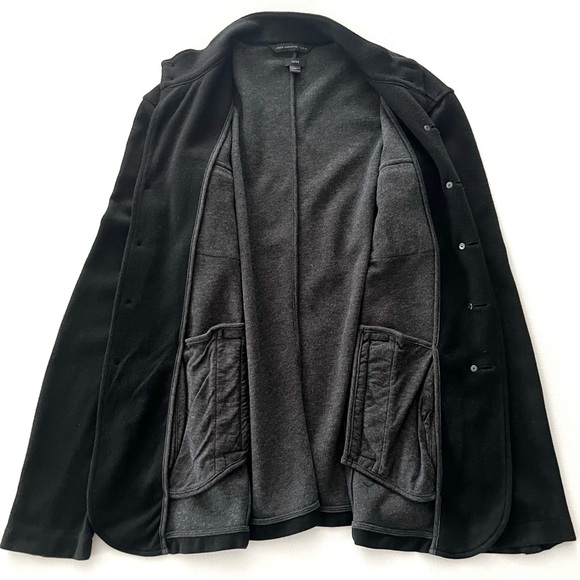 John Varvatos Star U.S.A. Luxe Knit Jacket in Black Size Medium - Picture 3 of 10